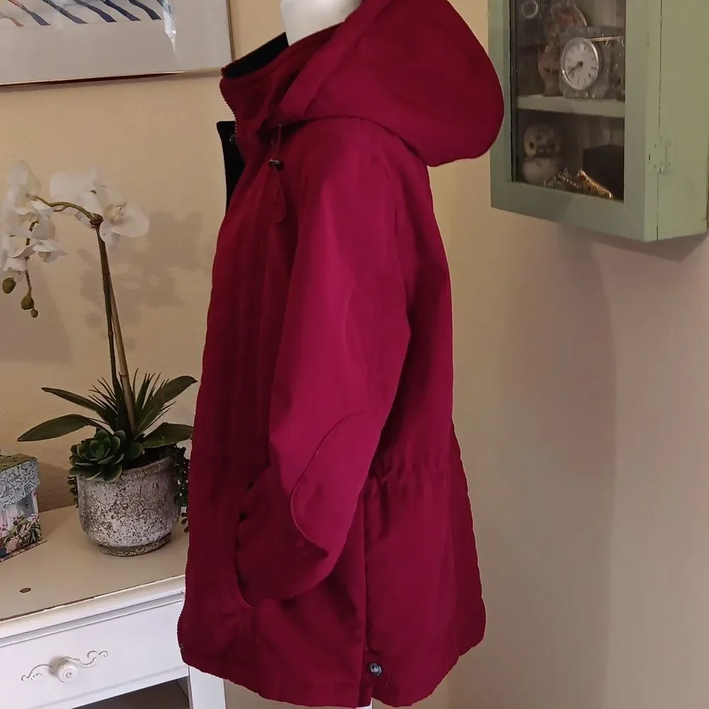 Liz Claibirne Outerwear Red Jacket
